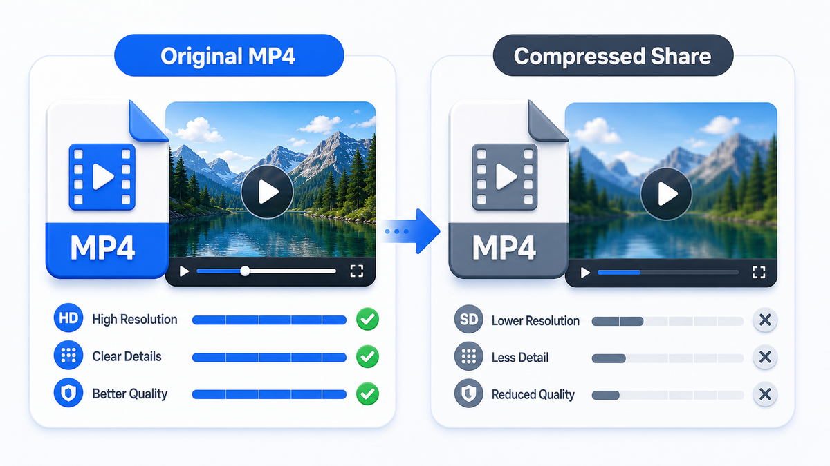 Original Vs Compressed Mp4