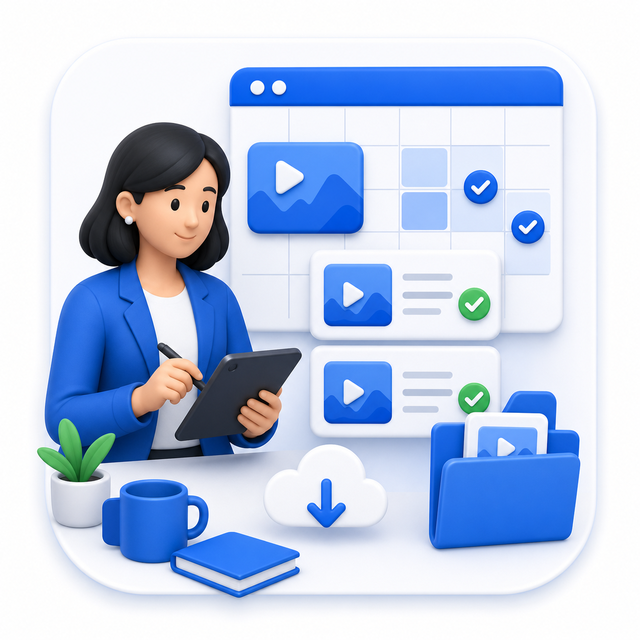 Social media manager icon